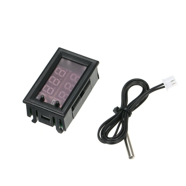 for Industry Temperature May Gifts Temperature Controller 12V Intuitive Firm Anti-Aging High Brightness Clear Thermostat 